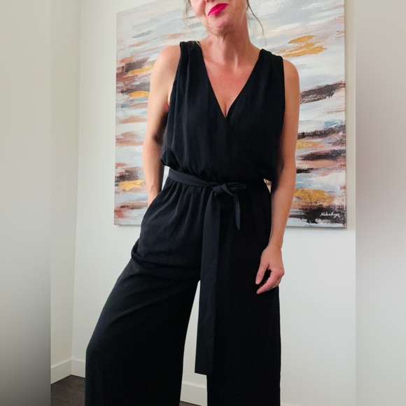 ARITZIA Babaton Black Maximillian Jumpsuit - Picture 3 of 15